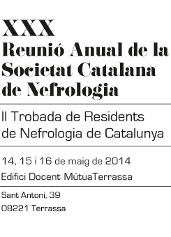 XXX Reunió Anual de la Societat Catalana de Nefrologia