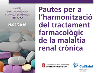 Pautes per a l'harmonització del tractament farmacològic de la malaltia renal crònica